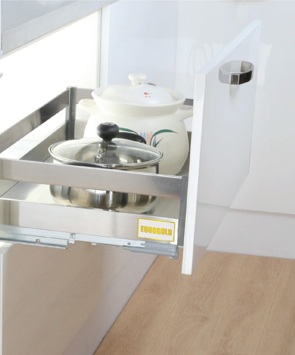 GIÁ ĐỂ XOONG NỒI INOX HỘP GẮN CÁNH - EUROGOLD 700